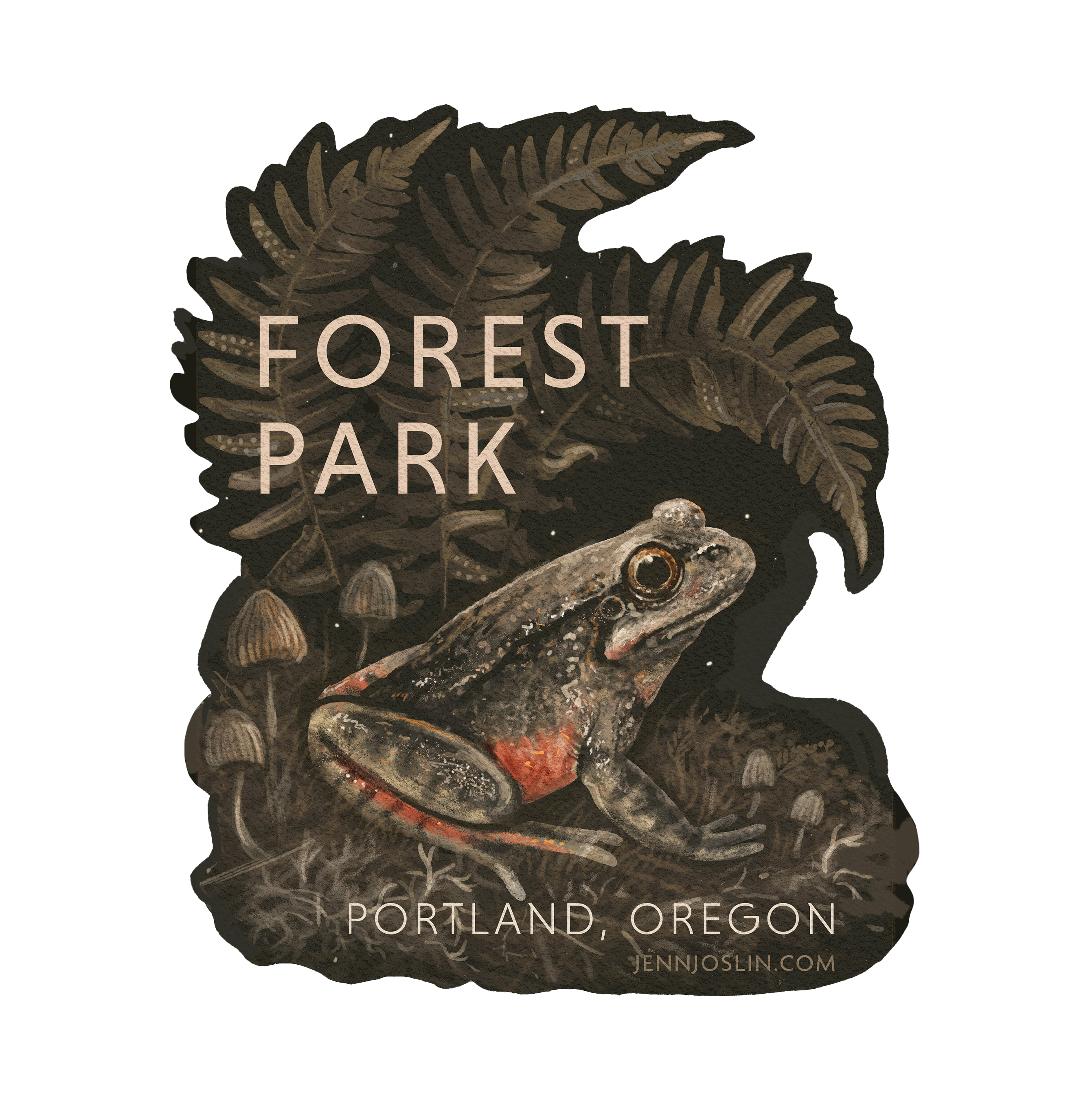 Forest Park - Vinyl Sticker