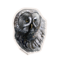 Great Gray Owl Face - Vinyl Sticker