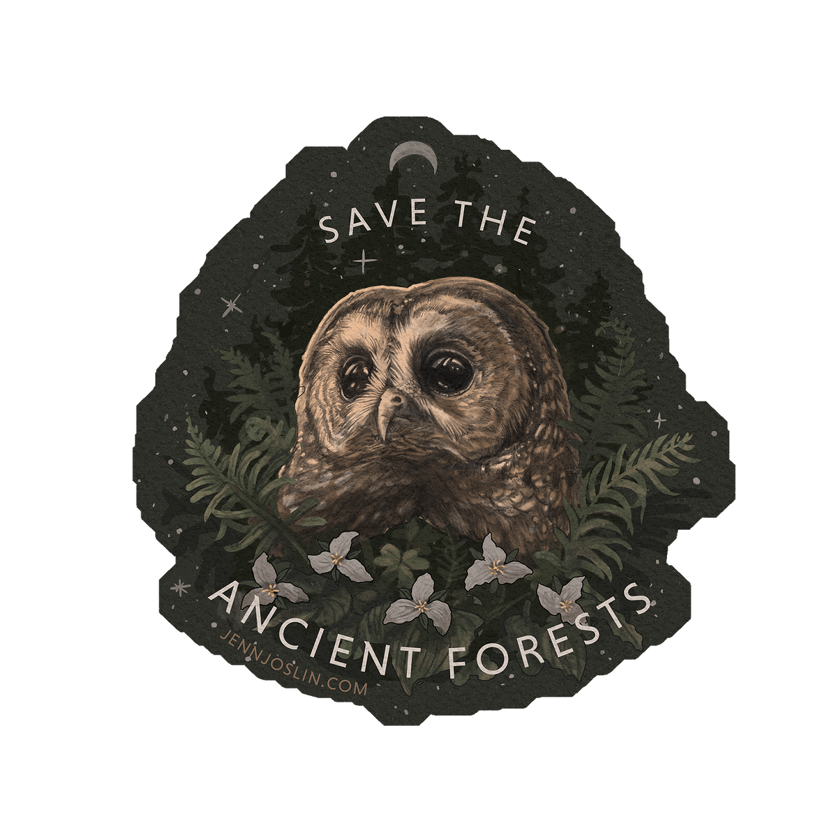 Save the Ancient Forests - Vinyl Sticker
