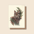 "Untamed Love" - Bobcat - Greeting Card