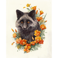 "The Heart of the Matter" - Silver Fox - Fine Art Print